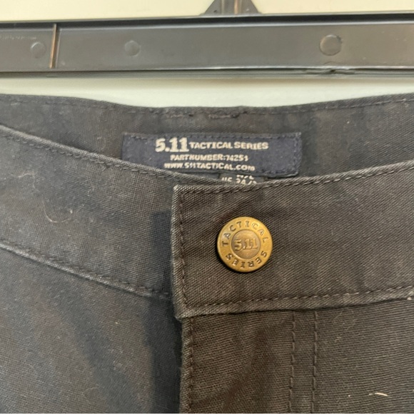 5.11 Tactical Pants Men's 34 x 34 Black‎ Cargo Patrol 511 Military Shooting - Picture 3 of 7